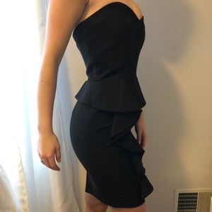 Classic Black Bebe dress